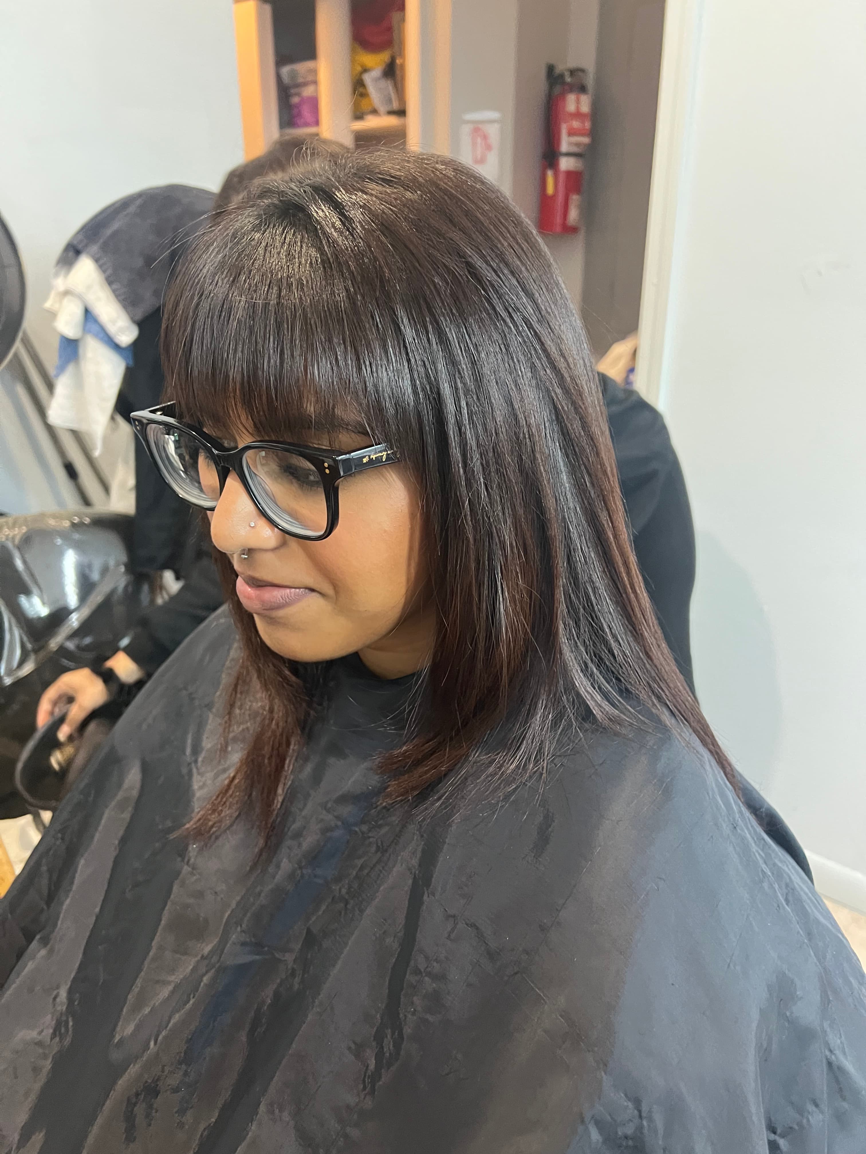 Premium styling products and setup